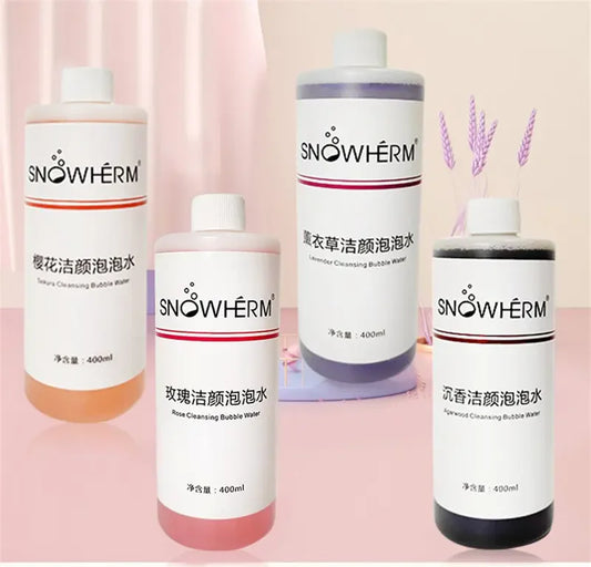 Active Oxygen Bubble Water Rose Face SPA Cleansing Magic Solution For Automatic Machine Beauty Instrument Tools Skincare Clean $27.28