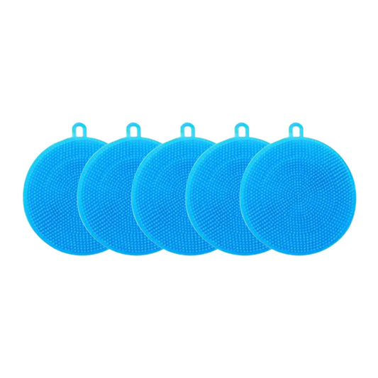 1PCS Magic Cleaning Brushes Silicone Dish Bowl Scouring Pad Kitchen Pot Pan Cleaning Brush Household Cleaning Tools