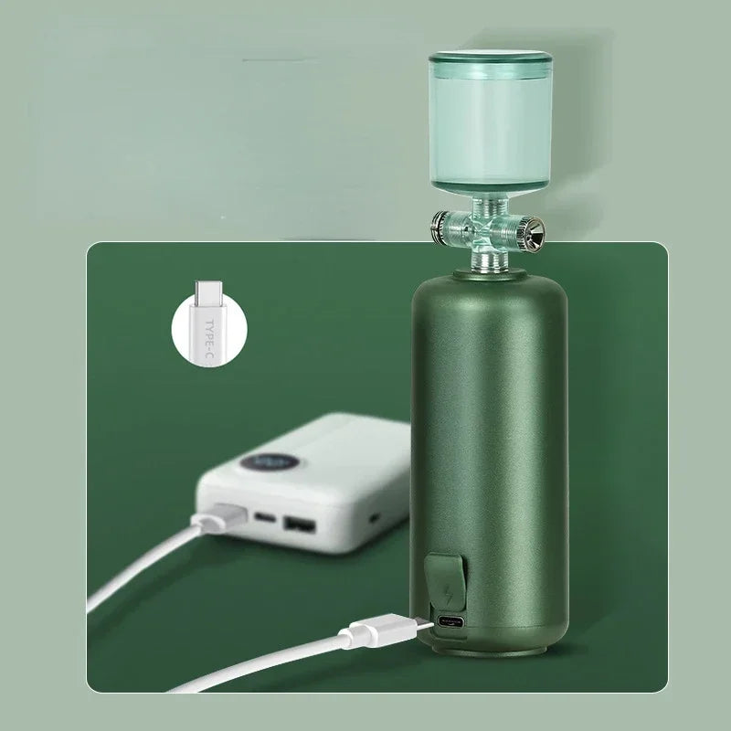 Handheld Nano Hyperbaric Oxygen Injector: Facial Spray Moisturizing Beauty Device, Water Introducing Instrument, Skin Hydration