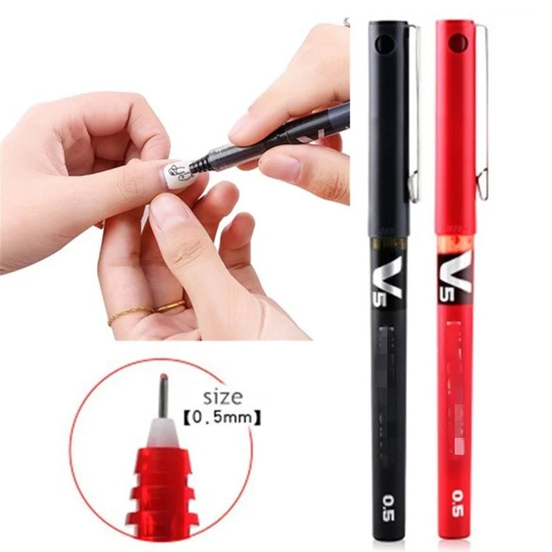 Fashion New Nail Art Graffiti Pen Waterproof DIY Painting Drawing Thin Liner Flower Abstract Dot Detailing Brush Beauty Tools