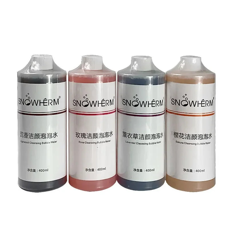 Active Oxygen Bubble Water Rose Face SPA Cleansing Magic Solution For Automatic Machine Beauty Instrument Tools Skincare Clean $27.28