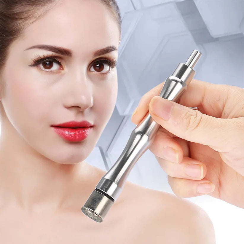 Beauty Machine Tips Tips Replacement Microdermabrasion Dermabrasion Tips with Handle Stainless Steel Filter Set